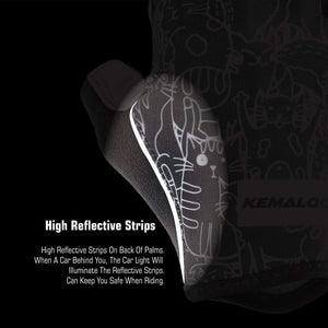 Planet Gates Cycling Gloves Men Women Road Racing Half Finger Summer Mittens Non-Slip Reflective Outdoor Sport Adult MTB Bike Glove