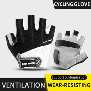 Planet Gates Cycling Gloves Non-slip MTB Gloves Mountain Bike Half Finger Gloves Men Summer Bicycle Gym Fitness Sports guantes moto