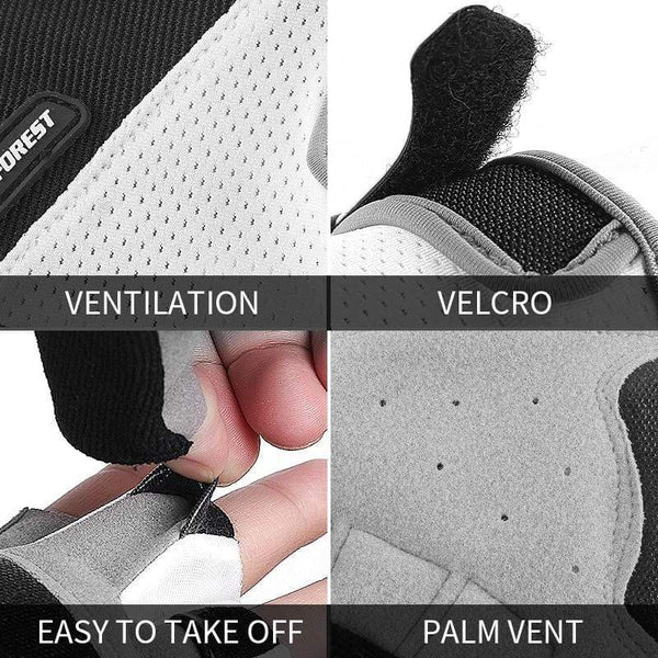 Planet Gates Cycling Gloves Non-slip MTB Gloves Mountain Bike Half Finger Gloves Men Summer Bicycle Gym Fitness Sports guantes moto