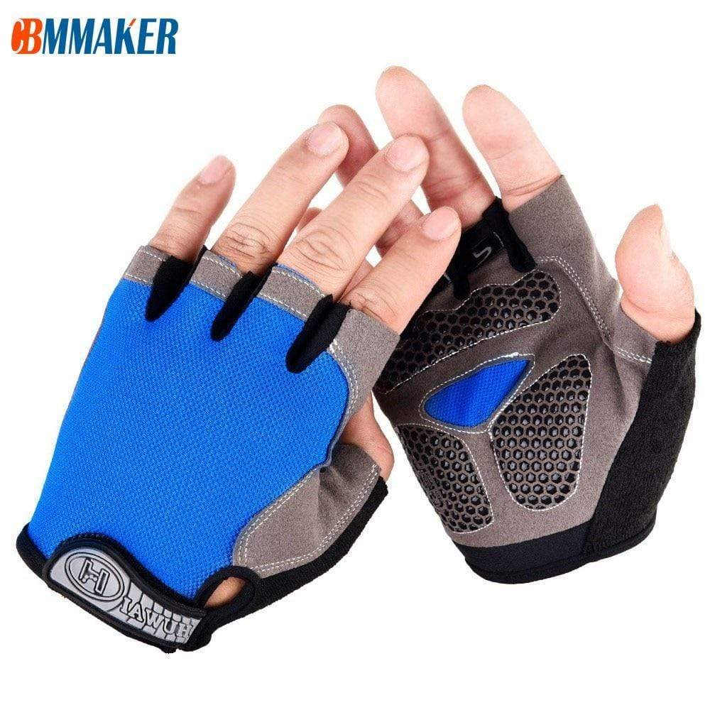 Planet Gates Cycling Gloves Non-Slip Quick Drying Men Women Half Finger Bike Gloves  Breathable Summer Mountain Bike Sports Gloves L XL Code