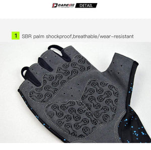 Planet Gates Cycling Gloves Pro Light Soft Breathable Cool Dry Half Finger Cycling Glove Anti Slip Shockproof Bike Gloves MTB Road