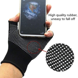 Planet Gates Cycling Gloves Summer Two-half Finger Motorcycle Gloves Sunscreen Fitness Bike Elastic Non-slip Half Finger Gloves Men Women