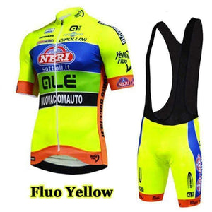 Planet Gates Cycling jersey set Fluo yellow cycling clothing pro team summer ropa ciclismo hombre mtb bike Bicycle maillot ciclismo