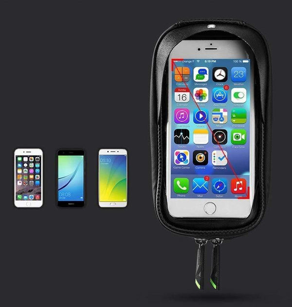 Planet Gates Cycling MTB Bike Bicycle Bag 6" Waterproof Touch Screen Top Tube Frame Saddle Bag Phone Case Bike Bicycle Accessories