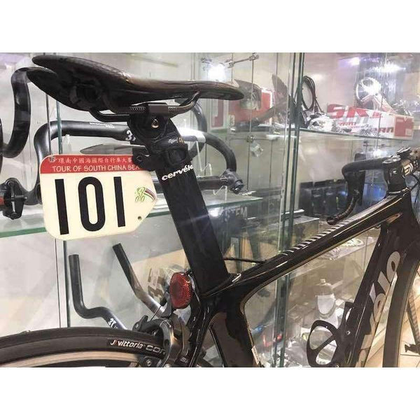 Planet Gates Cycling Racing Bicycle Number Plate Holder for Road Bike Triathlon Racing Card Bracket