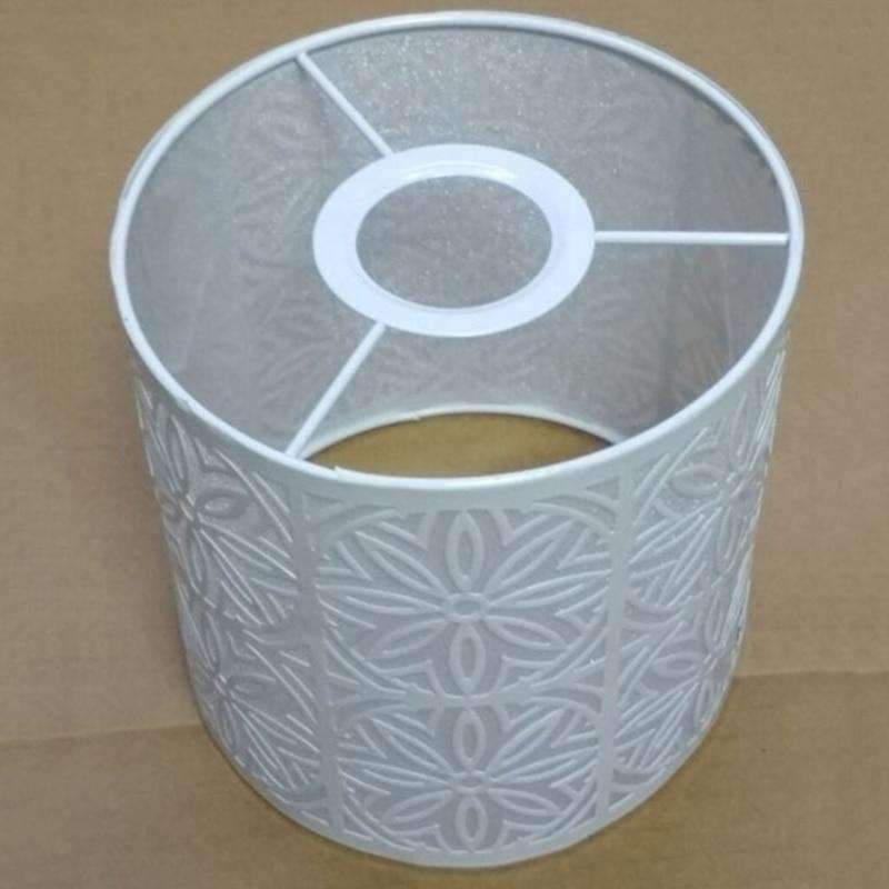 Planet Gates Cylinder Shape LED Light Shade Table Ceiling Pendant Light Shade Lampshade Lamp Cover With Floral Pattern High Quality