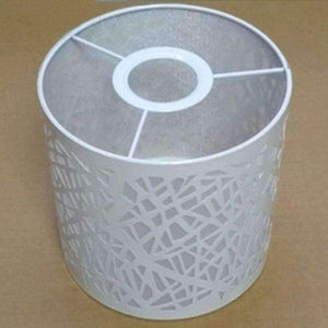 Planet Gates Cylinder Shape LED Light Shade Table Ceiling Pendant Light Shade Lampshade Lamp Cover With Floral Pattern High Quality