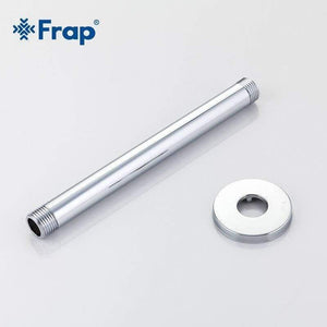 Planet Gates Cylindrical Simple Shower Arm Chrome Concealed Shower Tube Classic Copper Shower Pipe Wall-mounted Top shower BracketY81021