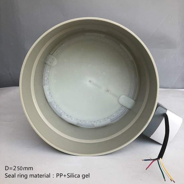 D=110/160/200mm PP Air Damper Valve HVAC Electric Air Duct Motorized Damper For Ventilation Pipe Valve High Sealing Performance