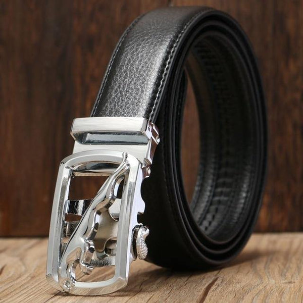 Planet Gates D / 110cm Designer belts men high quality belt gold Wolf Head buckle Girdle 130cm casual waist strap cowboys jeans