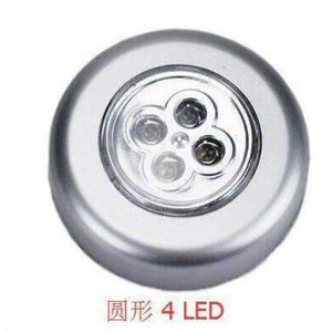 Planet Gates D    4LED 3-5 led Touch Light Lamp Self-adhesive  Battery Powered LED Cordless Stick Tap Wardrobe night light bedroom closet ceiling