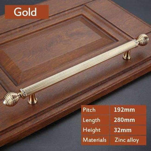 Planet Gates D 5pcs Gold European Style Door Handles Gate Black Drawer Pulls Kitchen Cabinet Handles and Knobs Furniture Handles Hardware