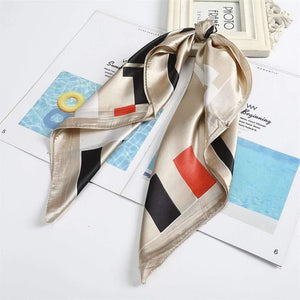 Floral Print Scrunchies Hair Scarf Bohemia Women Ribbon Hairbands Streamers Bow Hair Rope Ties Holder Ponytail Hair Accessories