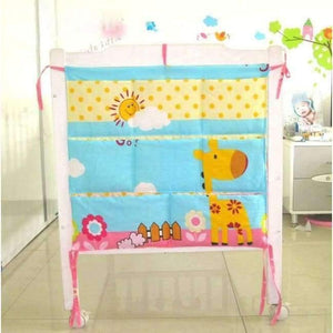 Planet Gates D Cartoon Rooms Nursery Hanging Storage Bag Baby Cot Bed Crib Organizer  60*52cm Toy Diaper Pocket for Newborn Crib Bedding Set