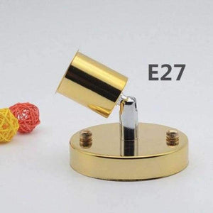 Planet Gates D / E27 Wall Mounted Rotatable E27 / E14 lamp holder Bedroom Dinning Room Bar lighting accessories led lamp base parts