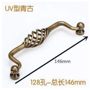 Planet Gates D European bronze birdcage drawer Pulls cupboard door knobs and handles wine cabinet shoe wardrobe handles Furniture Hardware