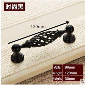 Planet Gates D Retro birdcage design cabinet cupboard kitchen drawer door handle knobs pulls,furniture hardware accessories.