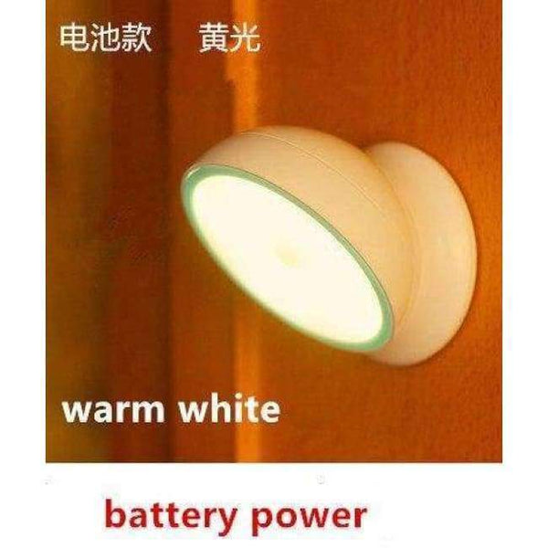 Planet Gates D / White Creative 360 degree rotation LED wireless wall lamp table Bedside bedroom night lamp kids Indoor novelty night light