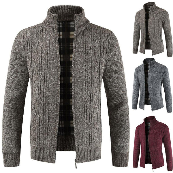 Planet Gates D / XL / China Fashion Long Sleeve Zipper  Outerwear Cotton Blend  Autumn Winter Casual  Men's Jacket Coat