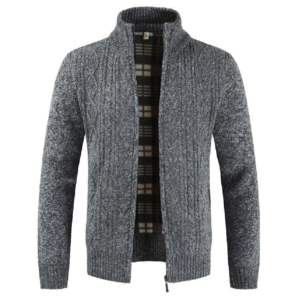 Planet Gates D / XL / China Fashion Long Sleeve Zipper  Outerwear Cotton Blend  Autumn Winter Casual  Men's Jacket Coat