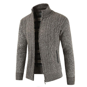 Planet Gates D / XL / China Fashion Long Sleeve Zipper  Outerwear Cotton Blend  Autumn Winter Casual  Men's Jacket Coat