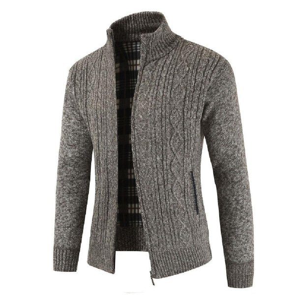 Planet Gates D / XL / China Fashion Long Sleeve Zipper  Outerwear Cotton Blend  Autumn Winter Casual  Men's Jacket Coat