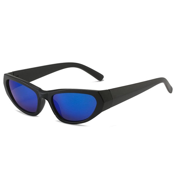 Planet Gates D2-BLUE FILM / look picture 2000S Aesthetic Y2K Sunglasses Men Outdoor Bicycle Cycling Sports Sun Glasses Women Vintage Shades Fashion Punk Goggle Eyewear