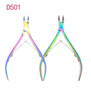 Planet Gates D501 1pcs Double-ended Stainless Steel Cuticle Pusher Dead Skin Push Remover For Pedicure Manicure Nail Art Cleaner Care Tool