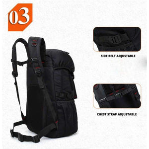 Planet Gates Daily Leisure 40L Bag Travel Backpack Sports Bags Hiking Backpacks Nylon Bag Waterproof Camping Backpacks in Rucksack