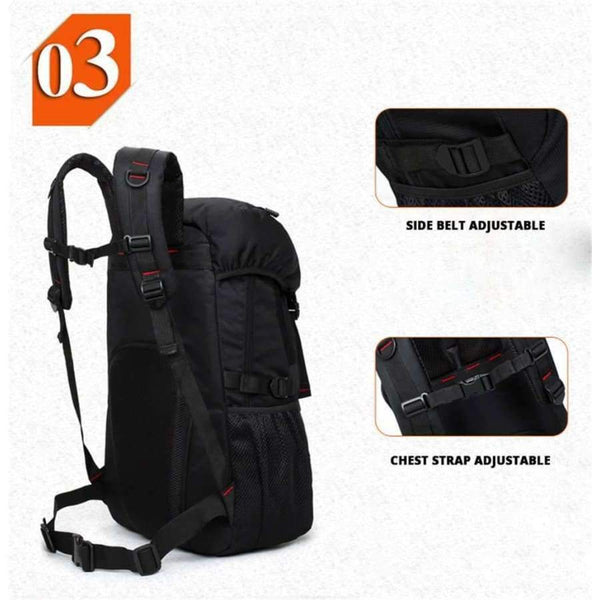 Planet Gates Daily Leisure 40L Bag Travel Backpack Sports Bags Hiking Backpacks Nylon Bag Waterproof Camping Backpacks in Rucksack