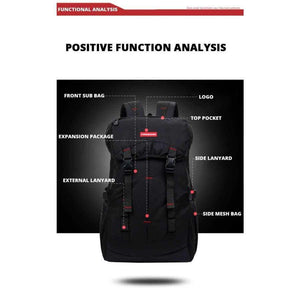 Planet Gates Daily Leisure 40L Bag Travel Backpack Sports Bags Hiking Backpacks Nylon Bag Waterproof Camping Backpacks in Rucksack