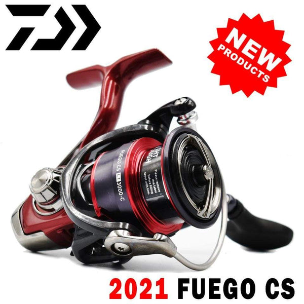 Planet Gates DAIWA Fishing Spinning Reel FUEGO CS LT 1000-6000 Fishing Reels 5KG/10KG/12KG Power 5.3:1/6.2:1 Seawater Spinning Reels