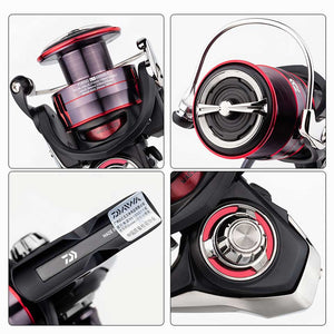 Planet Gates DAIWA Fishing Spinning Reel FUEGO CS LT 1000-6000 Fishing Reels 5KG/10KG/12KG Power 5.3:1/6.2:1 Seawater Spinning Reels