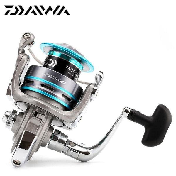 Planet Gates DAIWA PROCASTER 2000A 2500A 3000A 4000A Spinning Fishing Reel 7BB Folding Handle Saltwater Carp Free Metal Spare Spool Tackle