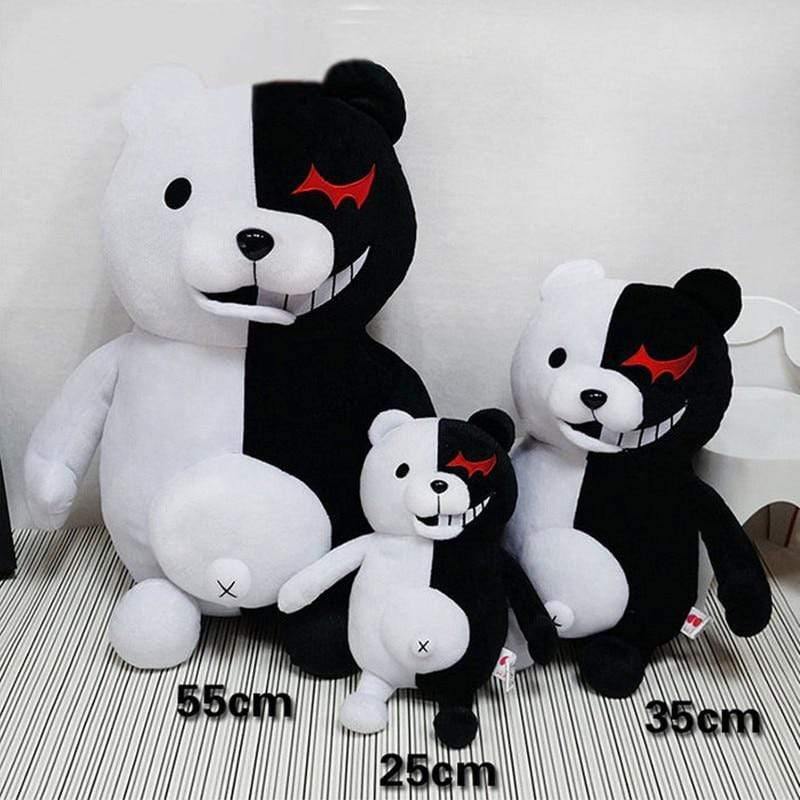 Dangan Ronpa Super Danganronpa 2 Monokuma Black & White Bear Plush Toy Soft Stuffed Animal Dolls Birthday Gift For Children