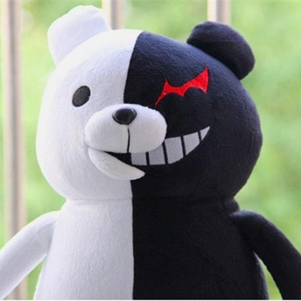 Dangan Ronpa Super Danganronpa 2 Monokuma Black & White Bear Plush Toy Soft Stuffed Animal Dolls Birthday Gift For Children