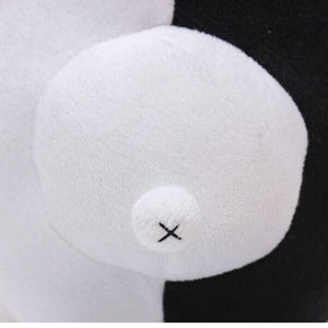 Planet Gates Dangan Ronpa Super Danganronpa 2 Monokuma Black & White Bear Plush Toy Soft Stuffed Animal Dolls Birthday Gift for Children