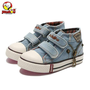 Planet Gates Dark blue / 4 Spring Canvas Children Shoes Boys Sneakers Brand Kids Shoes for Girls Jeans Denim Flat Boots Baby Toddler Shoes