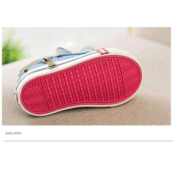 Planet Gates Dark blue / 4 Spring Canvas Children Shoes Boys Sneakers Brand Kids Shoes for Girls Jeans Denim Flat Boots Baby Toddler Shoes