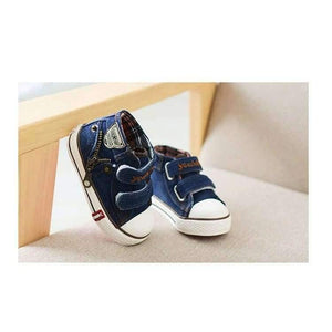 Planet Gates Dark blue / 4 Spring Canvas Children Shoes Boys Sneakers Brand Kids Shoes for Girls Jeans Denim Flat Boots Baby Toddler Shoes