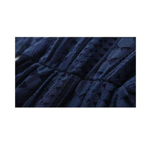 Planet Gates dark blue / 4T Girls Lace Dress Long Sleeve Fall Winter Little Girl Dress 4 5 6 7 8 9 10 11 12 years Kids Princess Dress Teenage Girls Clothing