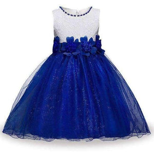 Planet Gates Dark blue / 5 Bridesmaid Wedding Flower Girls Dress For Girls Party Dresses Children Prom Princess Dresss Girl Costume 8 10 11 12 14 Year