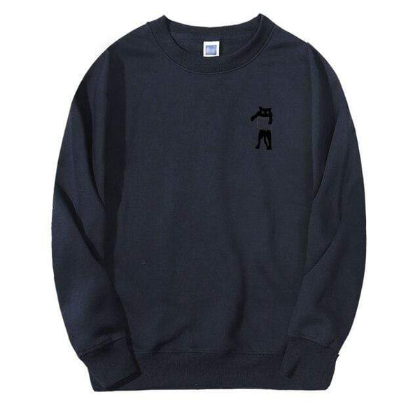 Planet Gates Dark Blue 6 / XXL / China Sweatshirts Animal Print Mens Tracksuit Cats Kawaii Streetwear Fashion 2019 Spring Autumn Clothing New Arrival Men Hoodie