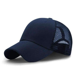 Planet Gates Dark Blue [AETRENDS] 2018 New Summer Sport Mesh Baseball Caps Men or Women Outdoor Snapback Bone Breathable Hats Z-6273