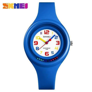 Planet Gates Dark Blue Casual Watches Children Watch Quartz Kids Watches Anti-Freeze Children Clock Boy Girl Kid Wristwatches