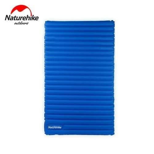 Planet Gates Dark Blue / M  2000x1200x95mm 2-3Person Outdoor Camping Inflatable Sleeping Pad Ultralight Press Type Air Mattress TPU Waterproof Tent Mat