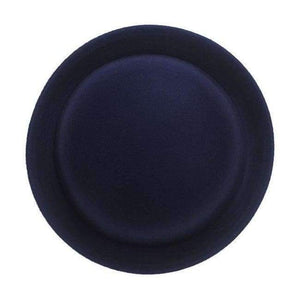 Planet Gates Dark blue / m 56 58cm YIFEI  Autumn Winter Women Fedora Hat Classical Cap Chapeau Femme Imitation Wool Cap Women's Hats Cute Solid Black Bowler Hat