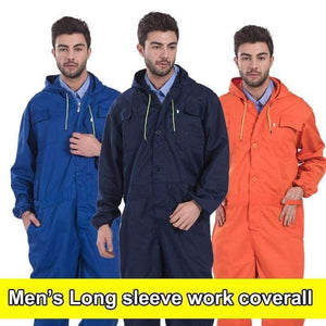 Planet Gates Dark blue / M Navy Blue Workwear Coveralls Men Work Pants Construction Uniforms