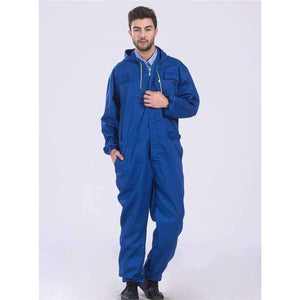 Planet Gates Dark blue / M Navy Blue Workwear Coveralls Men Work Pants Construction Uniforms
