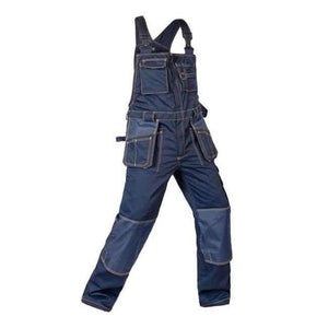 Planet Gates dark blue / S Men Women Work Coveralls Multi-functional Pockets Repairman strap Jumpsuits Pants Top quality Workwear Uniforms